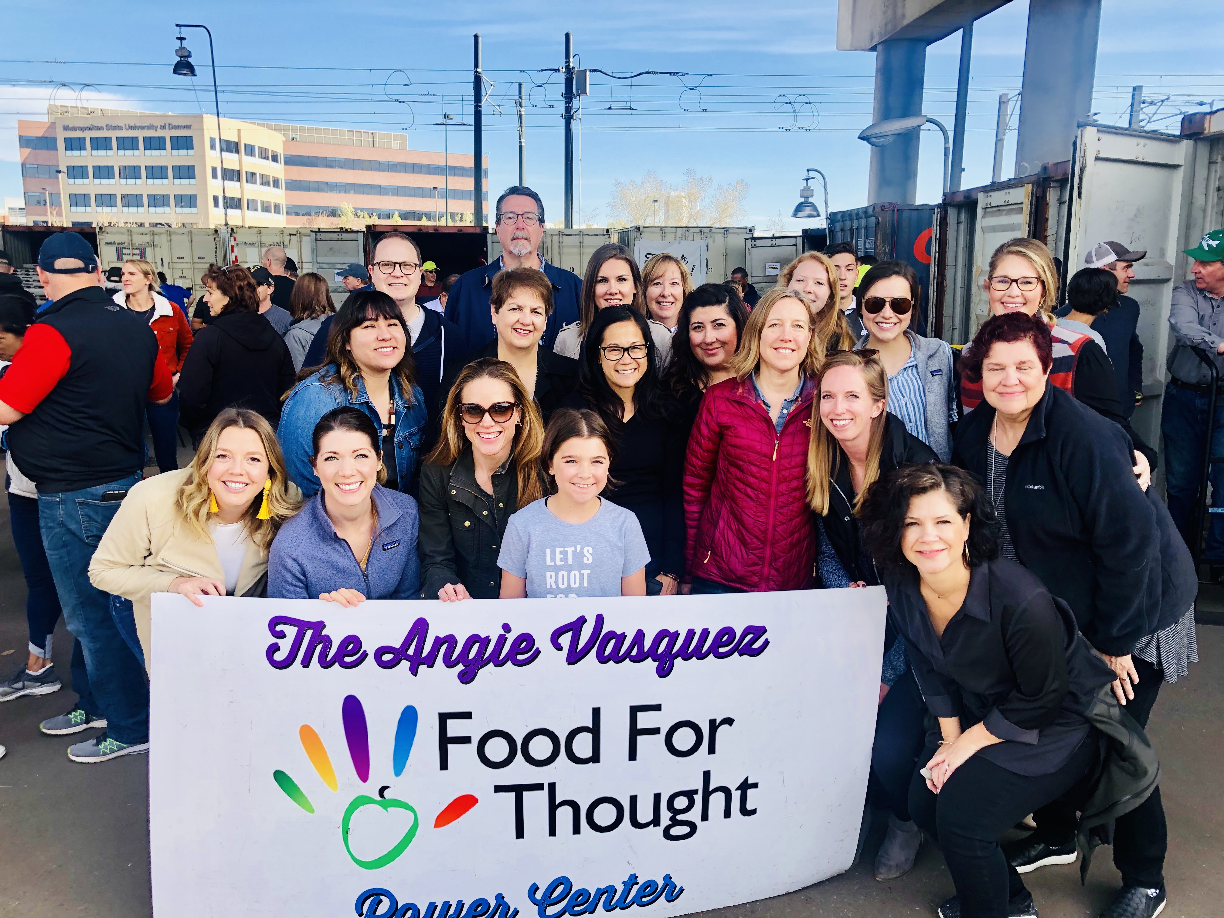 OfficeScapes Employees packing for Food for Thought