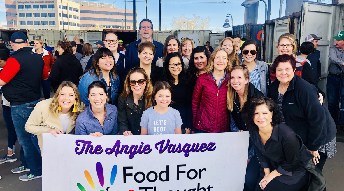 OfficeScapes Employees packing for Food for Thought