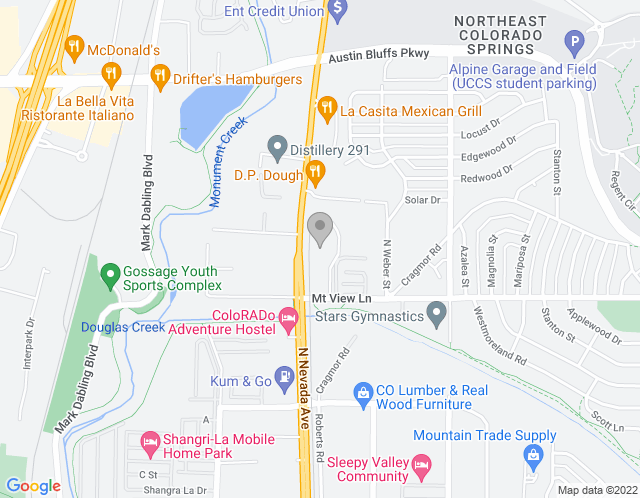 Map of OS Offices—Colorado Springs